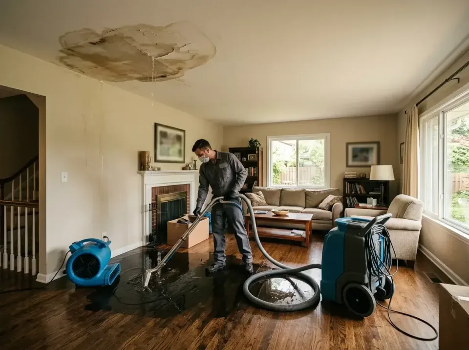 attic-pipe-burst-ceiling-drip-008 — frequently asked questions, Water Damage Restoration & Carpet Care in Woodbridge, CA